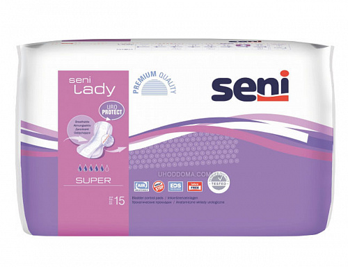 Прокладки урологічні Seni Lady Super 15 шт